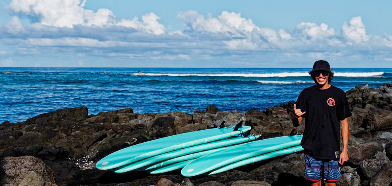 SURFER BEAR HAWAII